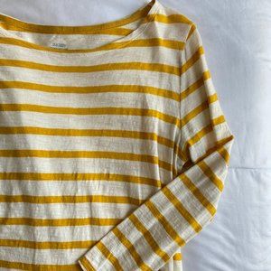 Striped 3/4 Length Tee